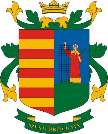 Arms (crest) of Szentlőrinckáta