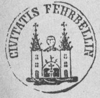 Wappen von Fehrbellin/Arms (crest) of Fehrbellin