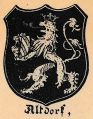 Wappen von Altdorf/ Arms of Altdorf