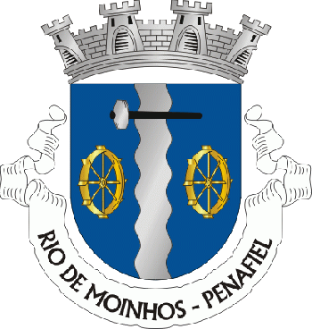 Brasão de Rio de Moinhos (Penafiel)/Arms (crest) of Rio de Moinhos (Penafiel)