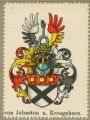 Wappen von Johnston und Kroegeborn nr. 278 von Johnston und Kroegeborn