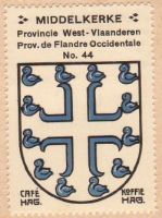 Wapen van Middelkerke/Arms (crest) of Middelkerke