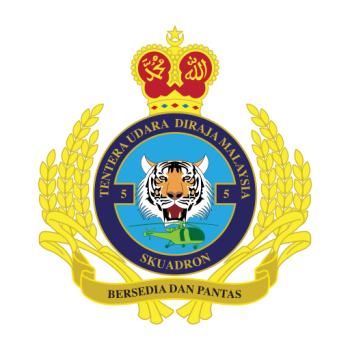 Coat of arms (crest) of the No 5 Squadron, Royal Malaysian Air Force