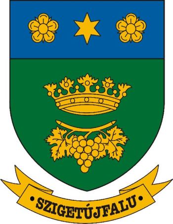 Arms (crest) of Szigetújfalu