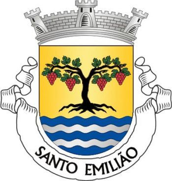 Brasão de Santo Emilião/Arms (crest) of Santo Emilião