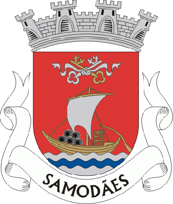 Brasão de Samodães/Arms (crest) of Samodães