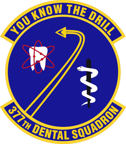 File:377th Dental Squadron, US Air Force.png