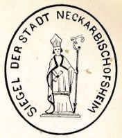 Wappen von Neckarbischofsheim/Arms (crest) of Neckarbischofsheim