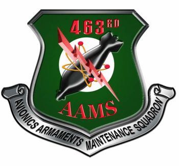 Coat of arms (crest) of the 463rd Avionics Armament Maintenace Squadron, Philippine Air Force