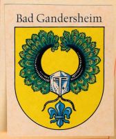 Wappen von Bad Gandersheim/Arms of Bad Gandersheim