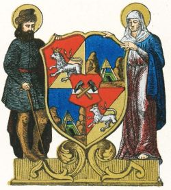 Wappen von Jáchymov/Coat of arms (crest) of Jáchymov