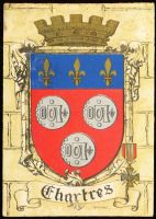 Blason de Chartres/Arms (crest) of Chartres