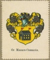 Wappen de Masars-Camarès nr. 345 de Masars-Camarès
