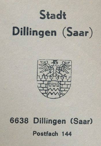 Wappen von Dillingen/Saar/Coat of arms (crest) of Dillingen/Saar