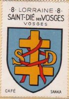 Blason de Saint-Dié-des-Vosges/Arms (crest) of Saint-Dié-des-Vosges