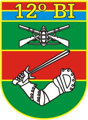 12th Infantry Battalion, Brazilian Army.png