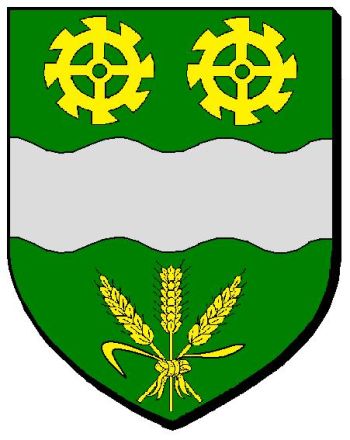 Blason de Saint-Aubin-sur-Scie/Arms (crest) of Saint-Aubin-sur-Scie