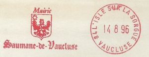 Coat of arms (crest) of Saumane-de-Vaucluse