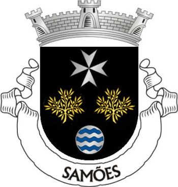 Brasão de Samões/Arms (crest) of Samões