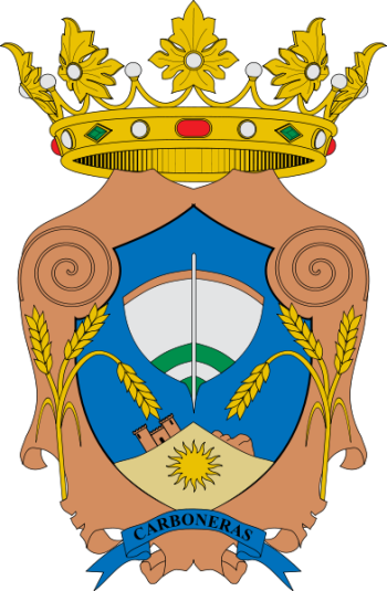 Escudo de Carboneras/Arms (crest) of Carboneras