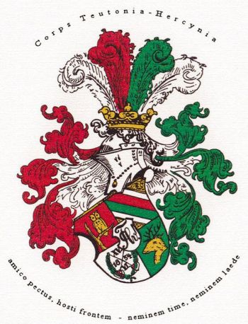 Wappen von Corps Teutonia-Hercynia zu Göttingen/Arms (crest) of Corps Teutonia-Hercynia zu Göttingen