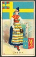 Arms, Flags and Folk Costume trade card Cope's (cigarettes)