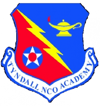 Coat of arms (crest) of the Tyndall Noncommissioned Officer Academy, US Air Force