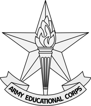 Coat of arms (crest) of the Army Educational Corps, Indian Army