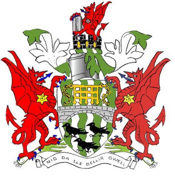 Arms (crest) of Lliw Valley