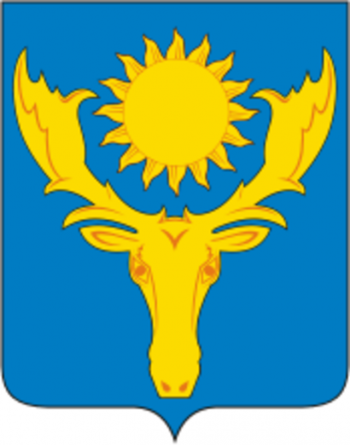 Coat of arms (crest) of Oktyabrsky Rayon (Kostroma Oblast)