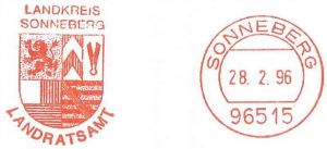 Wappen von Sonneberg (kreis)/Coat of arms (crest) of Sonneberg (kreis)