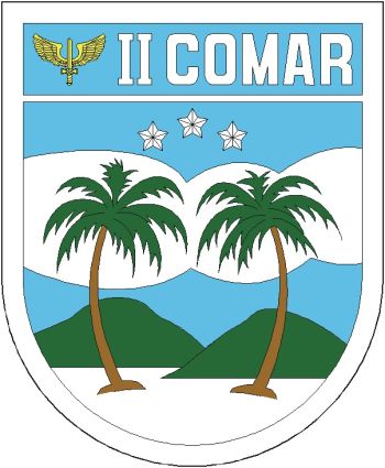 Coat of arms (crest) of the II Regional Air Command, Brazilian Air Force