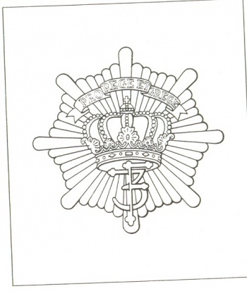 Coat of arms (crest) of the The Royal Lifeguards, Danish Army