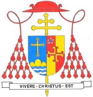 Arms (crest) of Bernard Francis Law