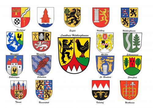 Arms in the Hildburghausen District
