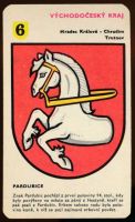Arms (crest) of PardubiceThe arms in a Czech City Quartet game