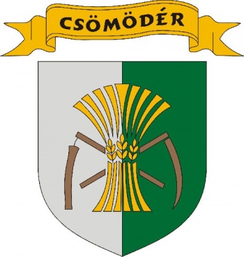 Csömödér (címer, arms)