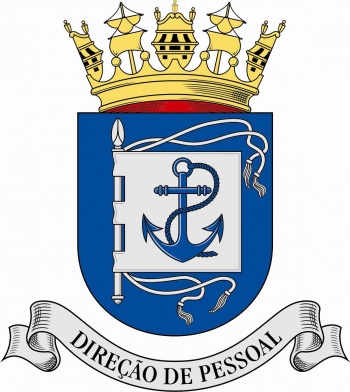 Coat of arms (crest) of Personnel Directorate, Portuguese Navy