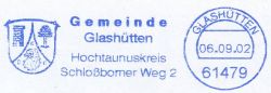 Wappen von Glashütten/Arms (crest) of Glashütten
