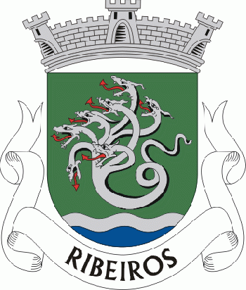 Brasão de Ribeiros/Arms (crest) of Ribeiros
