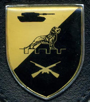 Coat of arms (crest) of the Armoured Battalion 21, German Army