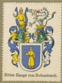 Wappen Ritter Haupt von Hohentrenk nr. 320 Ritter Haupt von Hohentrenk