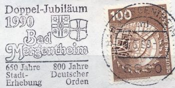 Coat of arms (crest) of Bad Mergentheim