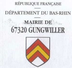 Blason de Gungwiller/Coat of arms (crest) of {{PAGENAME