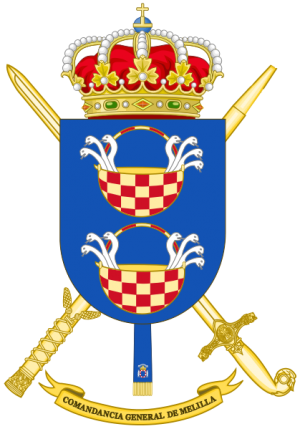 Melilla General Command, Spanish Army.png