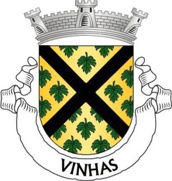 Brasão de Vinhas/Arms (crest) of Vinhas