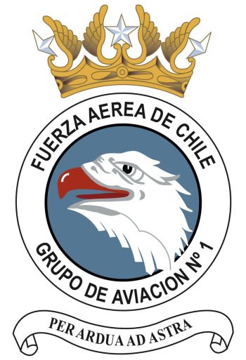 Coat of arms (crest) of the Aviation Group No 1, Air Force of Chile