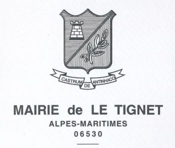Blason de Le Tignet/Coat of arms (crest) of {{PAGENAME