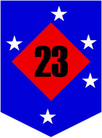 Coat of arms (crest) of the 23rd Marine Regiment, USMC
