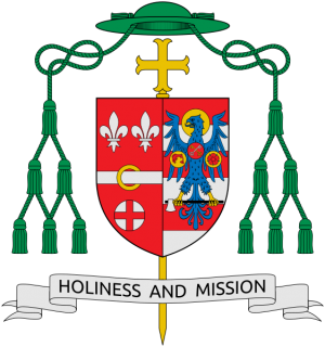 Arms (crest) of John Oliver Barres